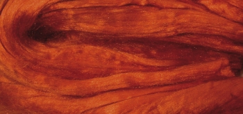 Творч Шерсть д/валяния Волокно шелковое красный д/добавления к шерсти 10гр