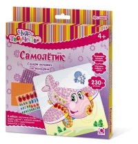 Творч Мозаика самокл Самолетик 230+ дет.