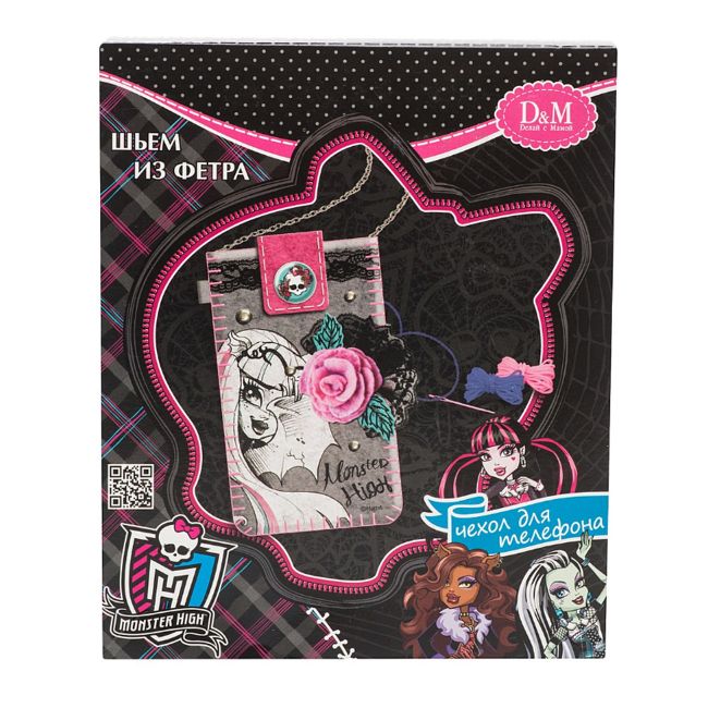 Творч Фетр Чехол для телефона Рошель Monster High