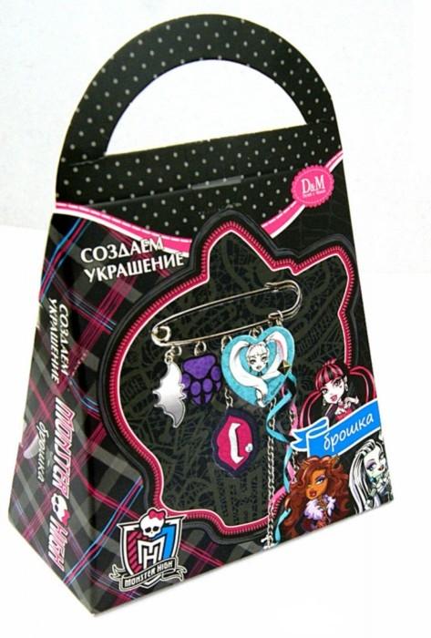 Творч Создаем украшение "Брошка" Monster High