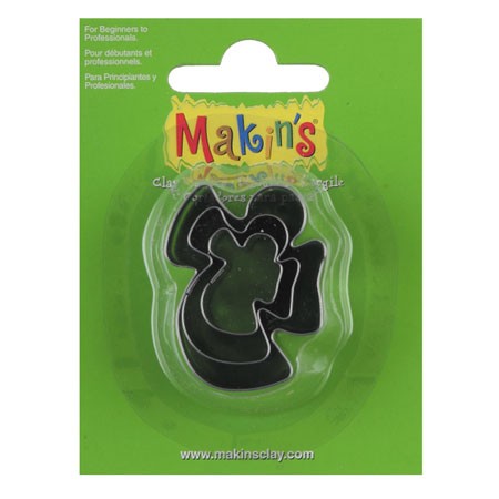 Творч Инструменты для глины Набор каттеров Ангел 3шт