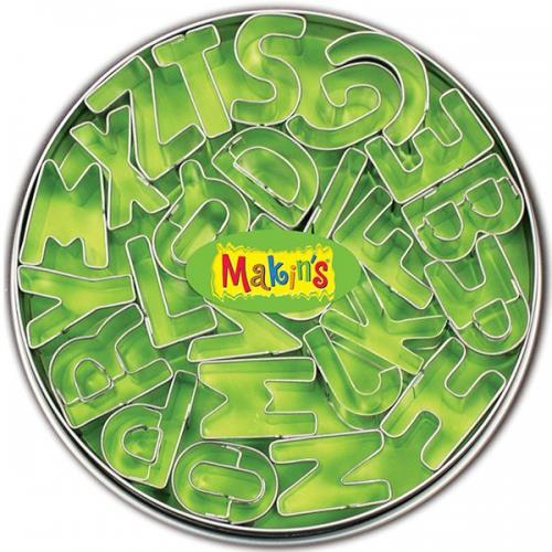 Творч Инструменты для глины Набор каттеров Алфавит 26шт