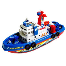 Катер электрон. стреляет водой пластмас. Fire Boat