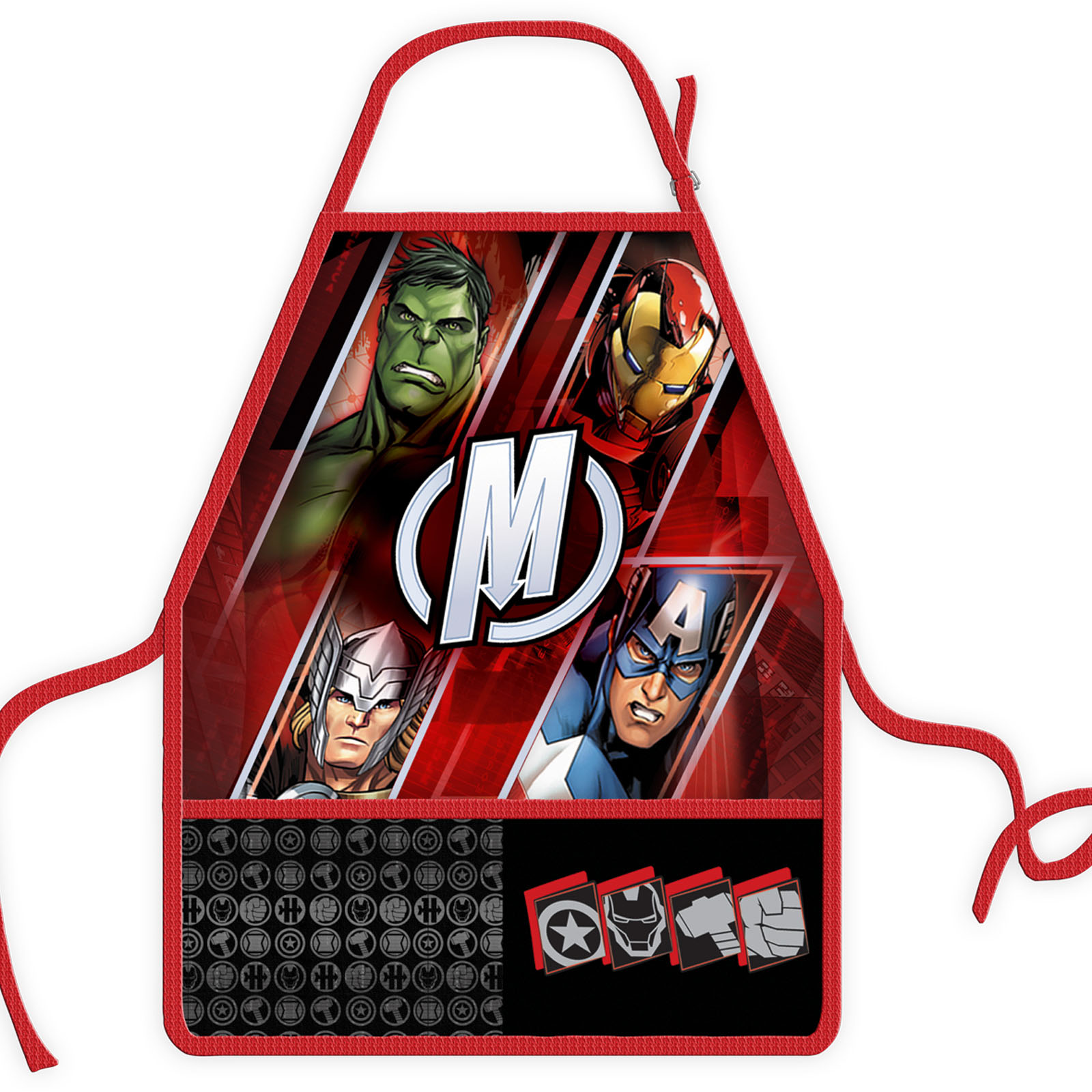 Фартук для труда с нарукавниками Marvel Мстители