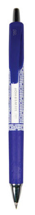 Ручка гелевая синяя Silwerhof Rocket 0,5мм автомат