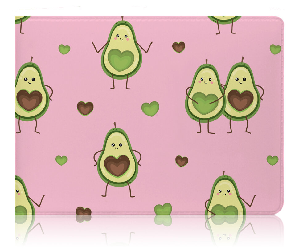 Обложка д/студенческого билета Алеф Авокадо Avocado in love
