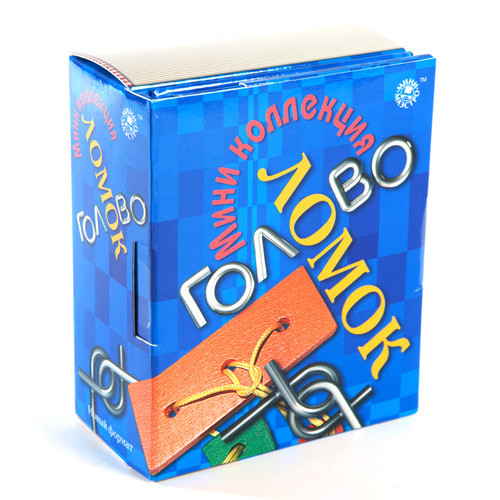 Игра АКЦИЯ-20 Игр Мини коллекция головоломок + книжка
