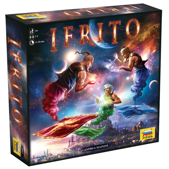 Игра АКЦИЯ19 Игр Настольная Ифрито