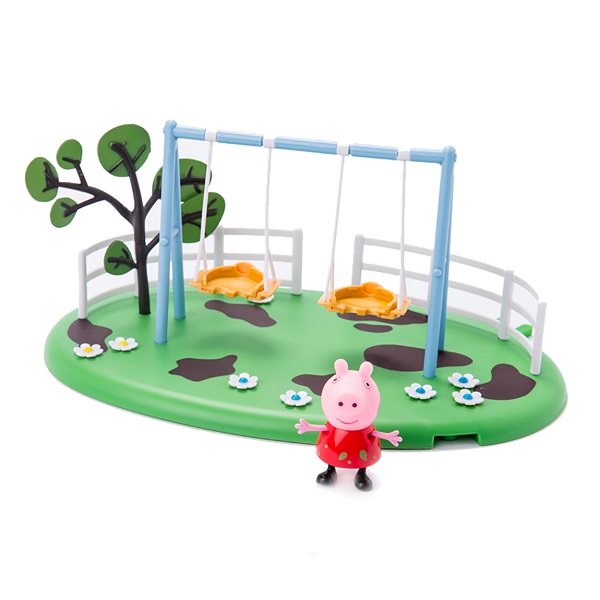АКЦИЯ-20 Игр Набор Peppa Pig Игровая площадка Качели Пеппы