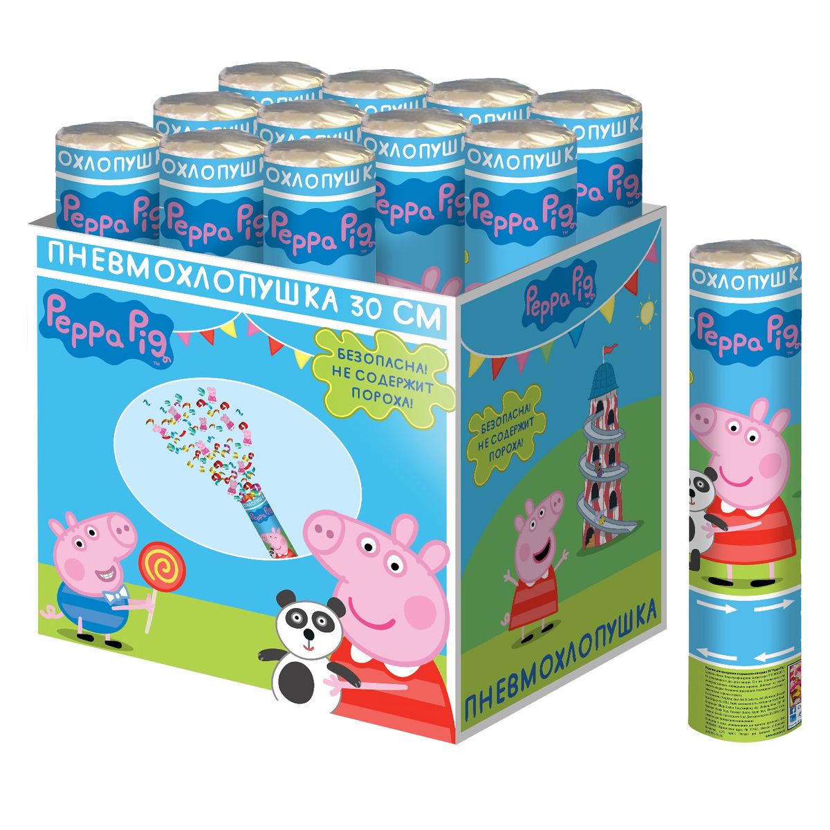 Праз Хлопушка 30см Peppa Pig