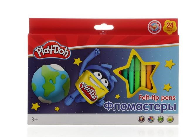Фломастеры 24 цв Play-Doh к/к