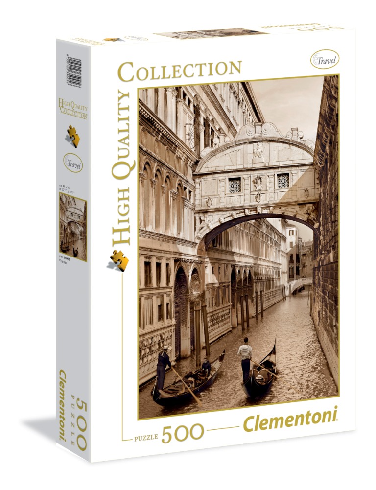 Пазл 500 Clementoni 35005 Монохромный. Венеция