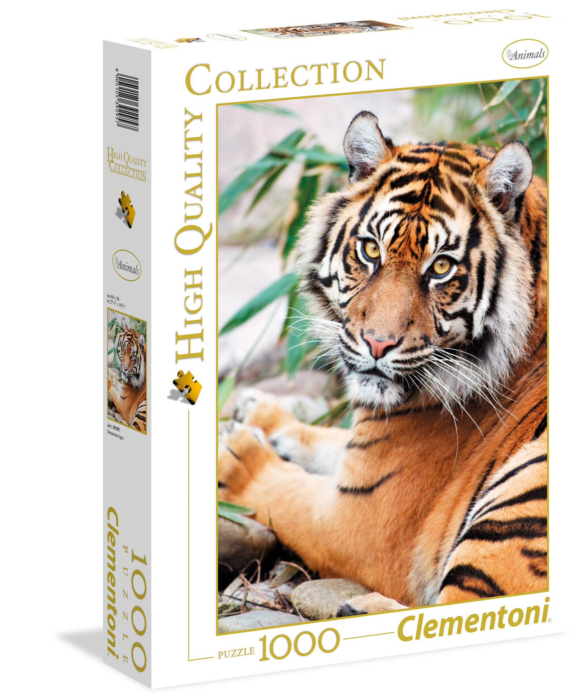 Пазл 1000 Clementoni 39295 Суматранский тигр