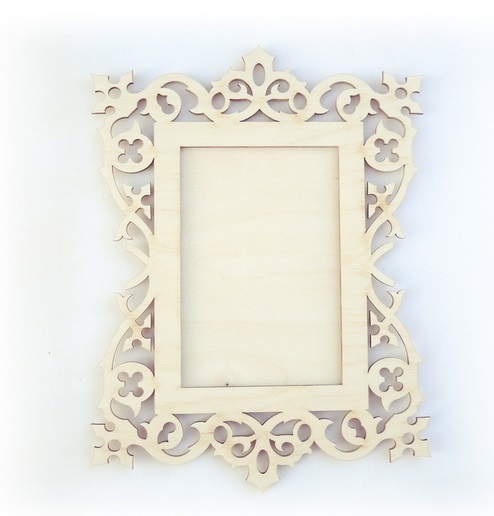 Творч Заготовка из фанеры Фоторамка