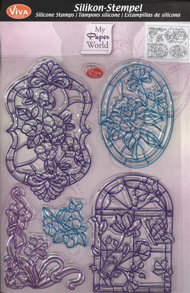Творч Штамп силикон Окно в стиле тиффани