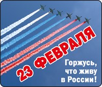 Магнит 51.15.230 23 февраля Горжусь... винил самолеты в небе