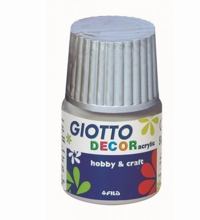 Акрил Giotto Decor серебро 25мл