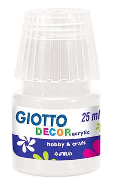 Акрил Giotto Decor белый 25мл