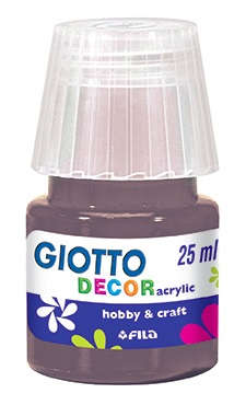 Акрил Giotto Decor сепия 25мл