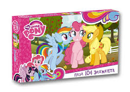 Пазл 104 Оrigami 02091 My Little Pony. Три друга