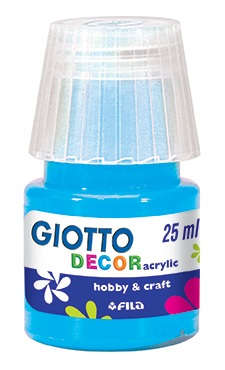 Акрил Giotto Decor циан 25мл