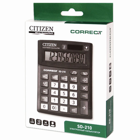 Калькулятор 10 разр. CITIZEN Correct