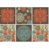 Творч Декупажная карта А4 Фоны 1