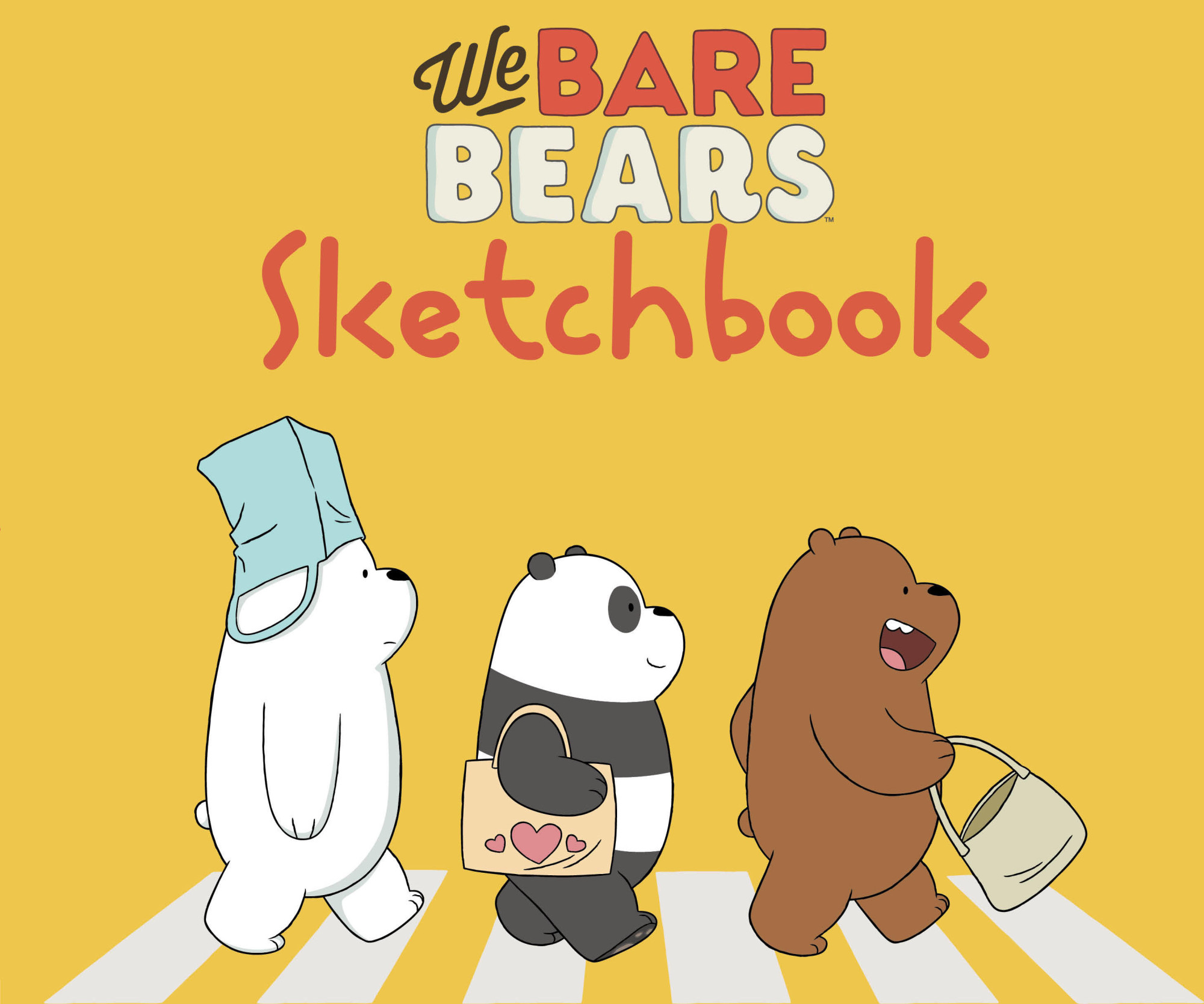 Скетчбук 240*200мм 48л We bare bears