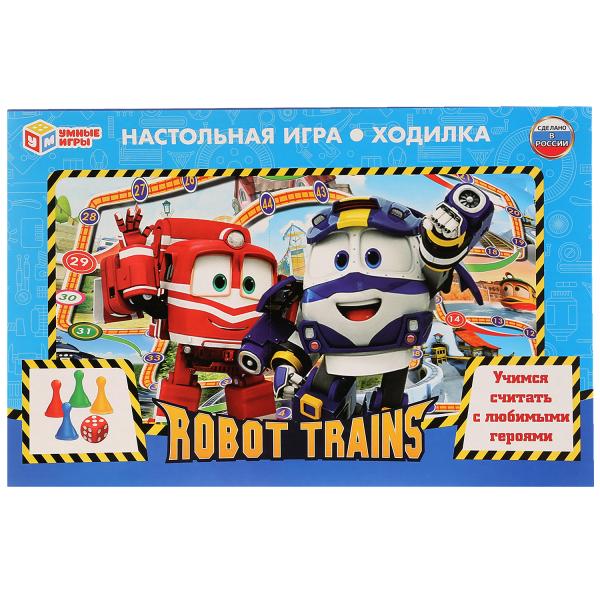Игра Настольная Ходилка Робот Трейн