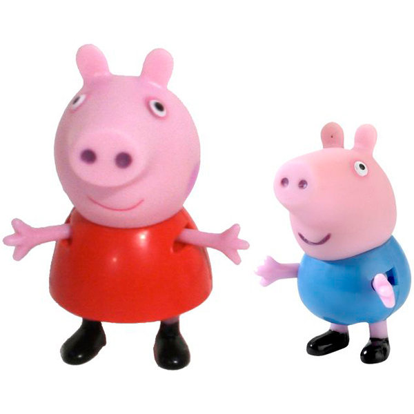 АКЦИЯ19 Игр Набор Peppa Pig Пеппа и Джордж