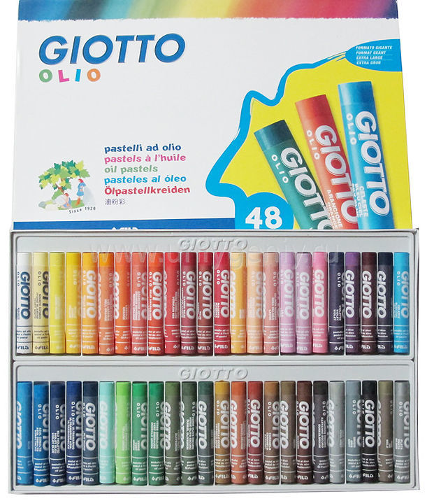 Пастель масляная 48цв Giotto
