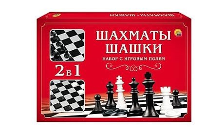 Настольная Шахматы и шашки + поле