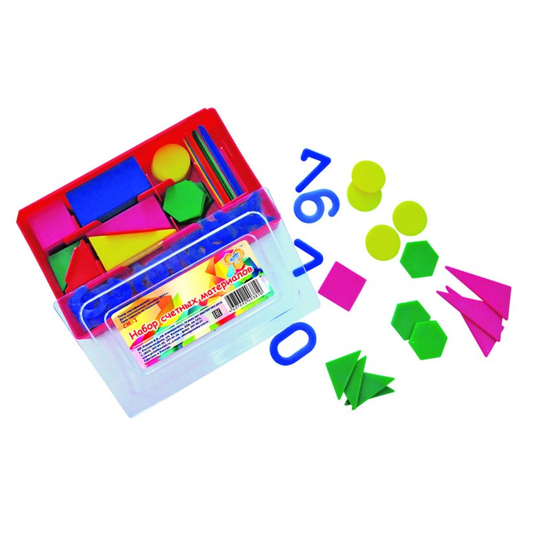 Счетный материал Набор счетных материалов ПЧЕЛКА в боксе