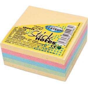 Блок липкий 51*51 250л 5цв пастель