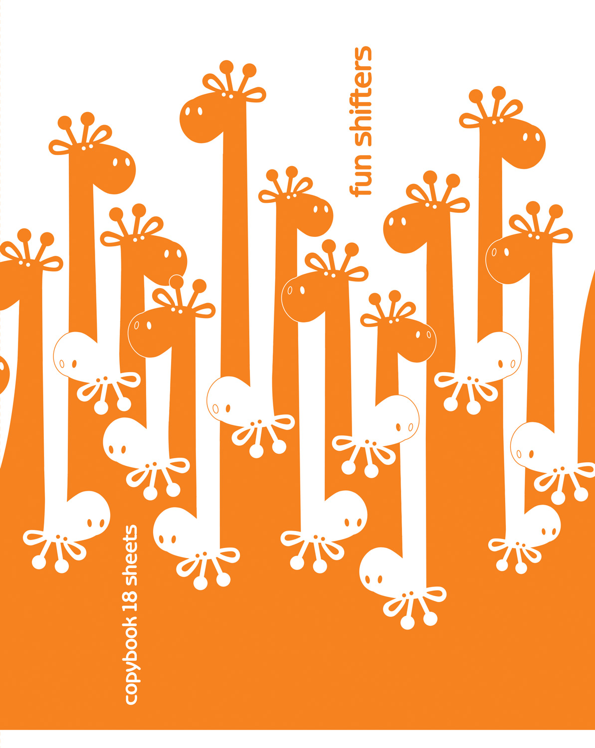 Тетрадь 18л линейка Весёлые перевёртыши