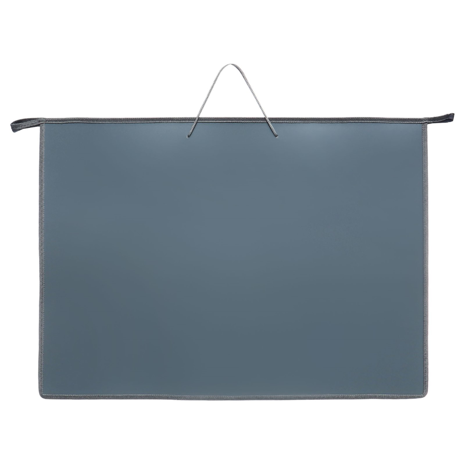 Сумка А2 пластик на молнии черная