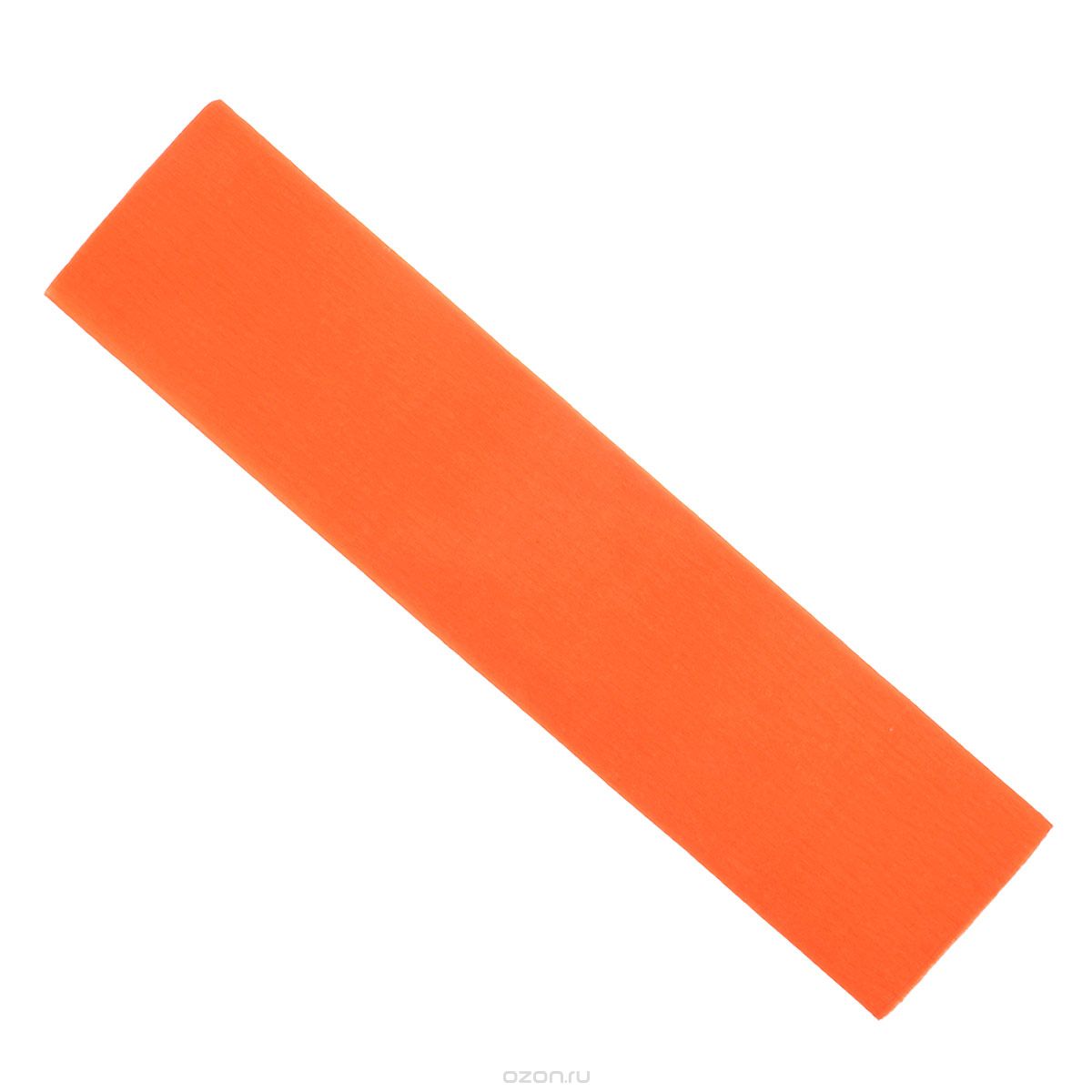 Творч Бумага крепированная 50*250 оранжевая