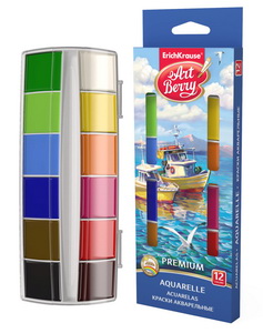 Краски 12цв EK Artberry Premium п/к б/к