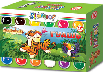 Гуашь 12цв 25мл