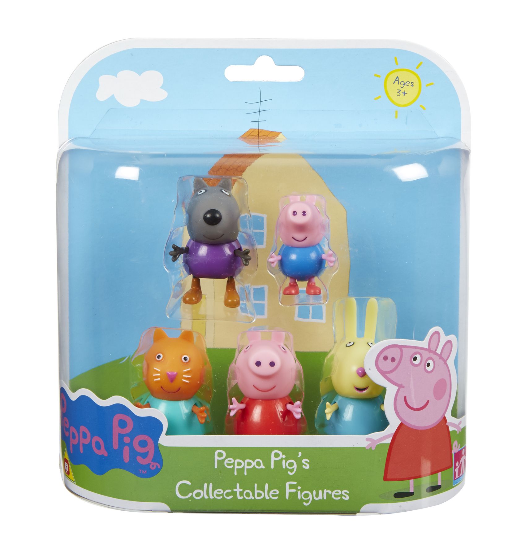 АКЦИЯ-20 Игр Набор Peppa Pig Пеппа и друзья 5 фигурок