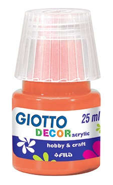 Акрил Giotto Decor оранжевый 25мл