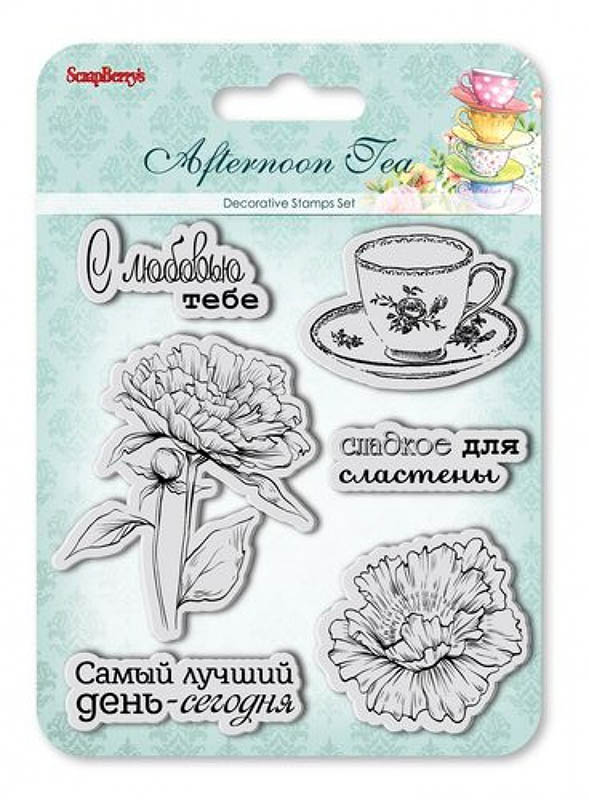 Творч Штамп силикон 10,5*10,5 Приятные воспоминания