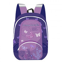 АКЦИЯ40 Канц Рюкзак Limpopo Dreamy Butterflies полуортопед фиолетовый