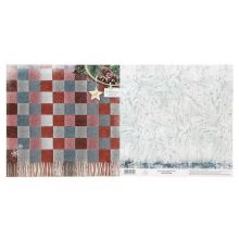 Творч Бумага д/скрап НГ 30,5*30,5 Уютный новый год Обнимайтесь чаще