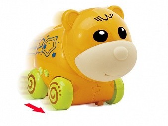 АКЦИЯ19 Игр Каталка музыкал. свет, звук Симпатяшка