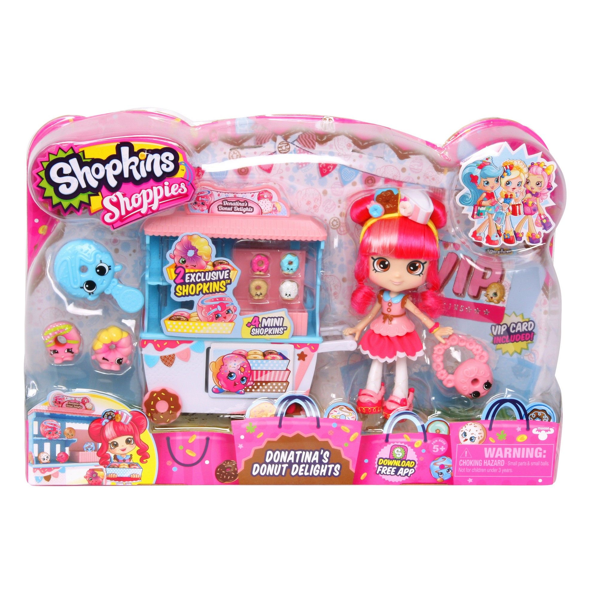 АКЦИЯ-20 Игр Набор Shopkins Пончик счастья Донатины