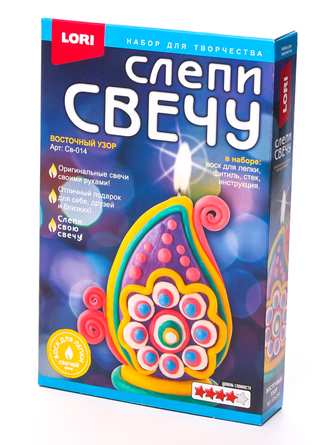 Лори слепи свечу десерт