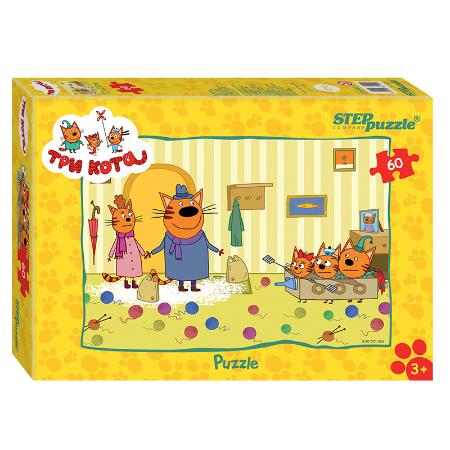 Пазл 60 Step Три кота