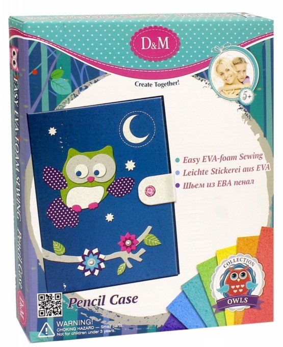Творч Шьем папку-пенал из EVA Совенок