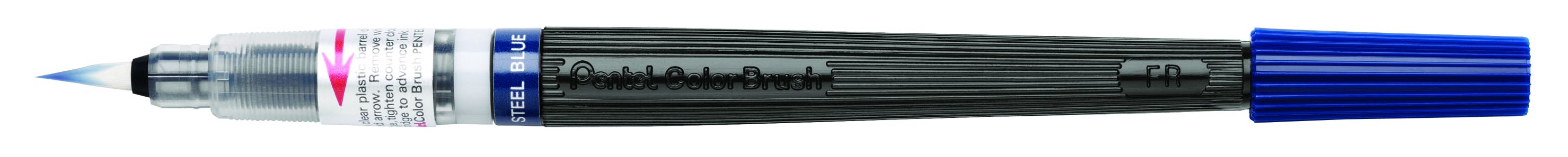 Кисть с краской Colour Brush синий